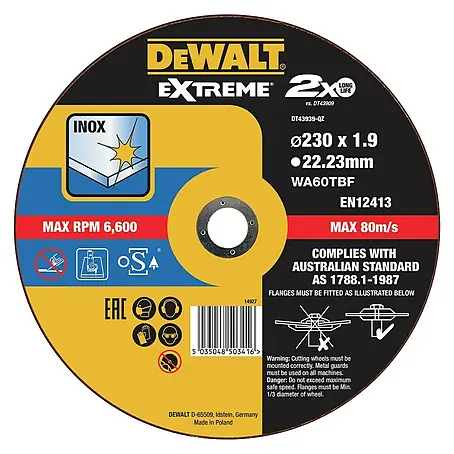 Dewalt Extreme Disco de corte DT43939-QZ