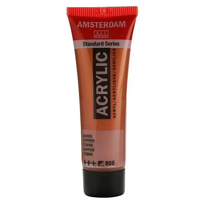 Talens Amsterdam Pintura acrílica Standard - Cobre, 20 ml, Tubo