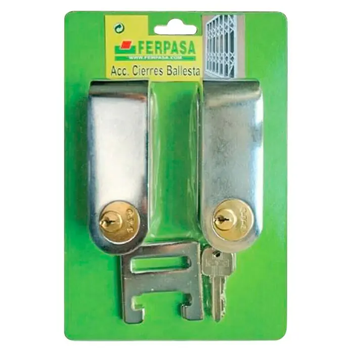 Candado con cerradura 13138 - An x Al: 50 x 110 mm, Material estribo: Acero