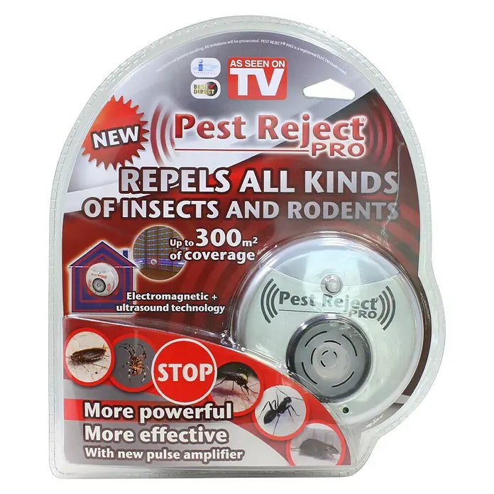 Insektenvernichter Pest Reject Pro - Wirkungsbereich: 300 m², 3,2 W, Kunststoff