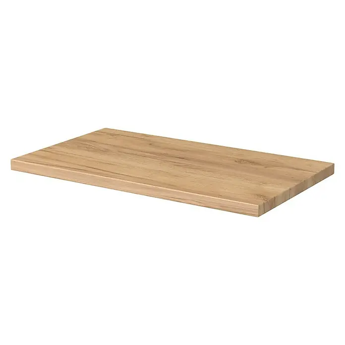 Camargue Espacio Drvene ploče za umivaonike - 80 x 46 x 3,2 cm, Craft Gold Oak - Pogled sprijeda