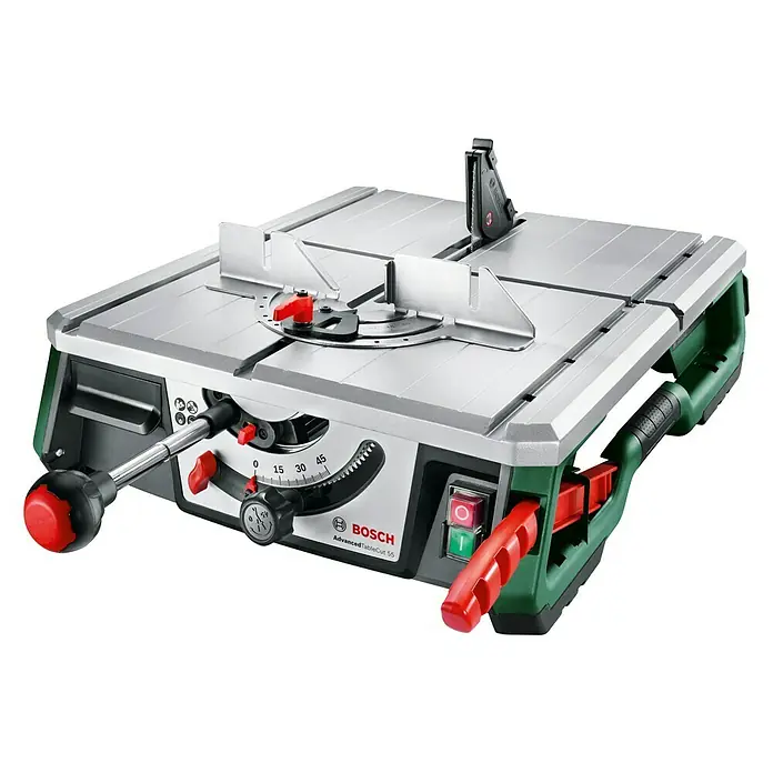 Bosch Sierra de mesa NanoBlade AdvancedTableCut 52 - 550 W, 0 r.p.m. - 8.200 r.p.m. - Vista de perfil izquierdo