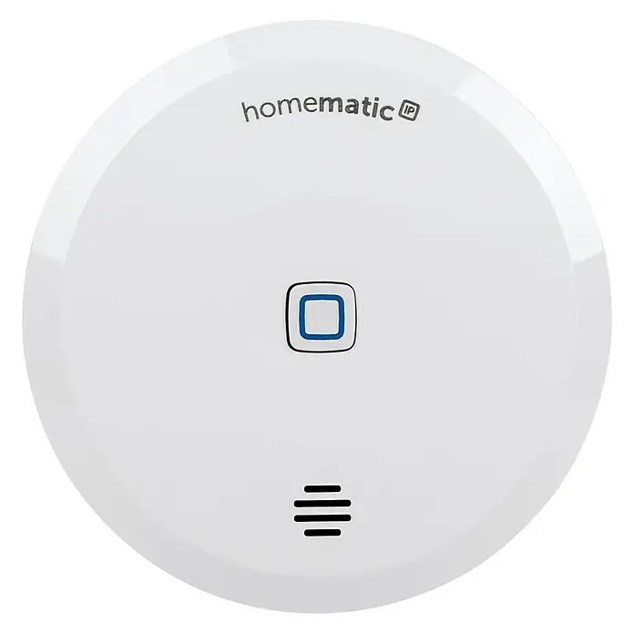 Homematic IP Wassersensor HmIP-SWD - Weiß, Ø x H: 8 x 3 cm, Batteriebetrieben - Vorderansicht