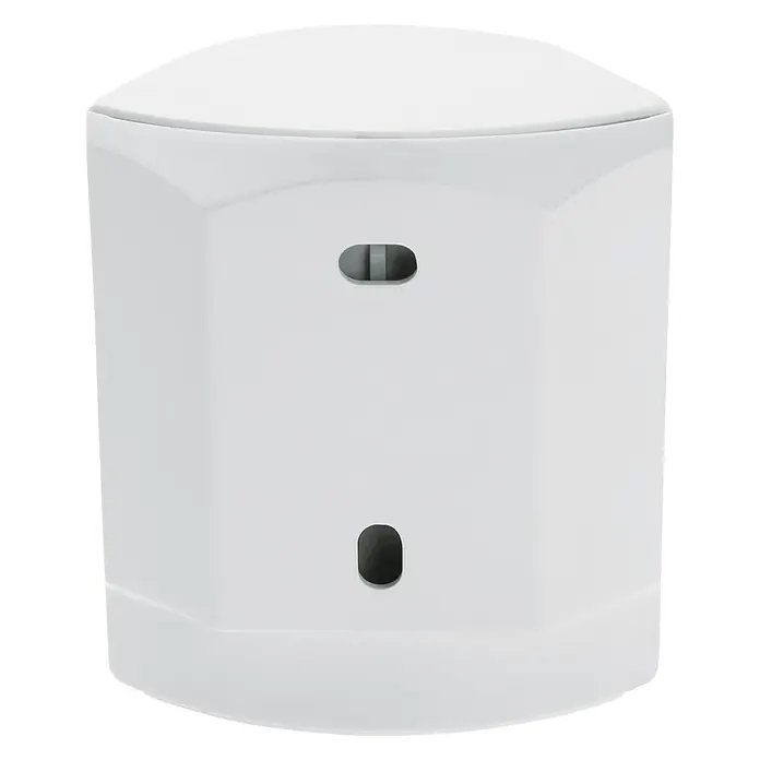 Homematic IP Funk-Bewegungsmelder HmIP-SMI - Weiß, 34 x 52 x 65 mm, Batteriebetrieben - Rückansicht