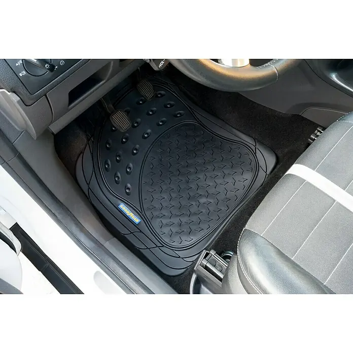 Goodyear Juego de alfombrillas para vehículo - 3 piezas, Negro