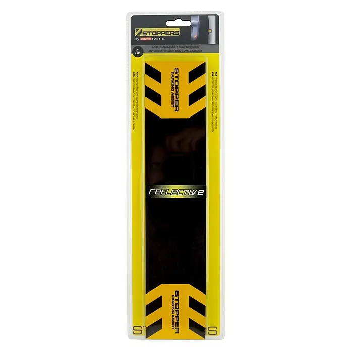 Banda de gomaespuma - An x L: 75 x 370 mm, Amarillo/Negro