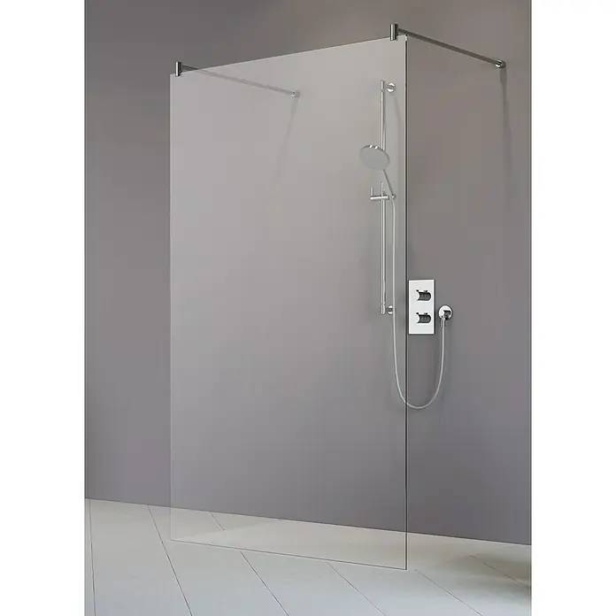 Camargue Vario Tuš stijena XXL - 117 x 200 cm, Premazano, Debljina: 6 mm - Pogled sprijeda