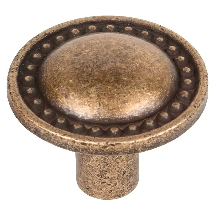 Nesu Pomo para muebles 387BR - Ø x Al: 25 x 20 mm, Acero