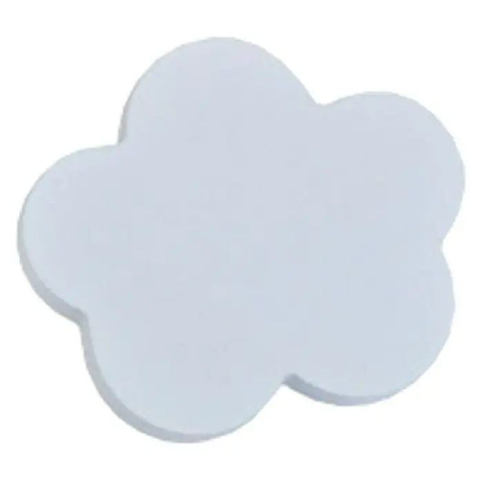 Nesu Pomo para muebles Nube - Madera, Lacado, Blanco