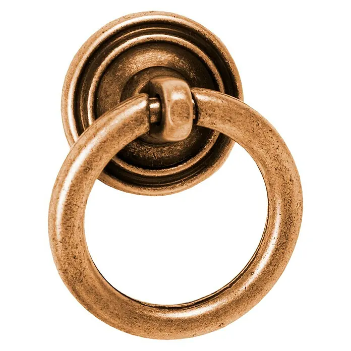 Nesu Pomo para muebles 176BR - Ø x Al: 3,2 x 1,4 cm, Acero, Bronce