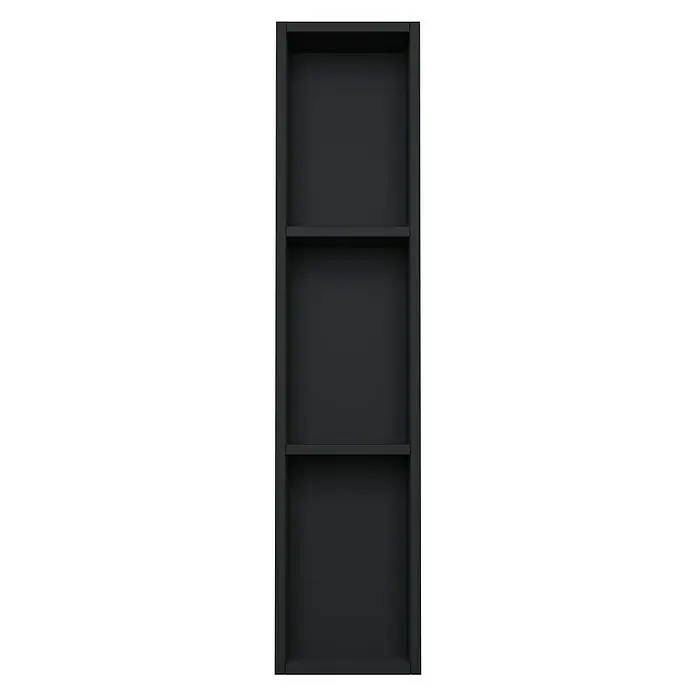 Camargue Espacio Modularni regal - 20 x 17 x 90 cm, Antracit, Mat - Pogled sprijeda