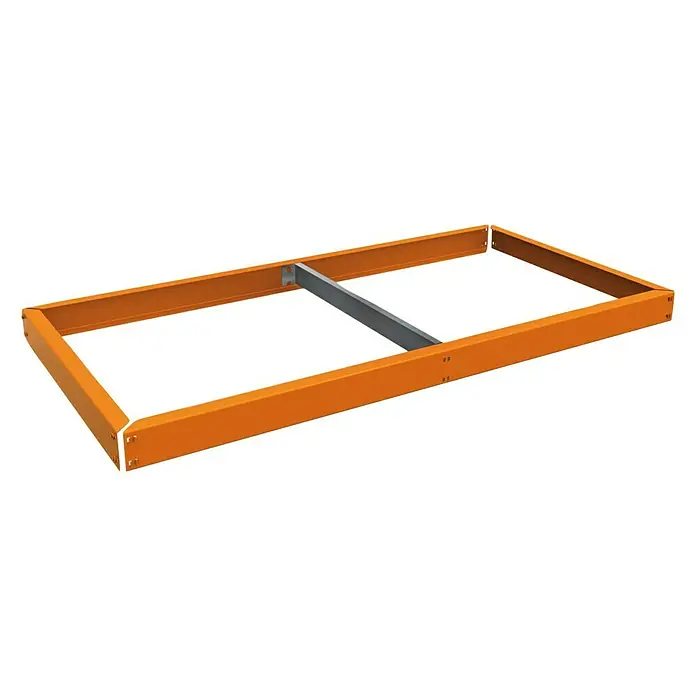 Simonrack Ecoforte Estante adicional - L x An: 150 x 45 cm, Naranja
