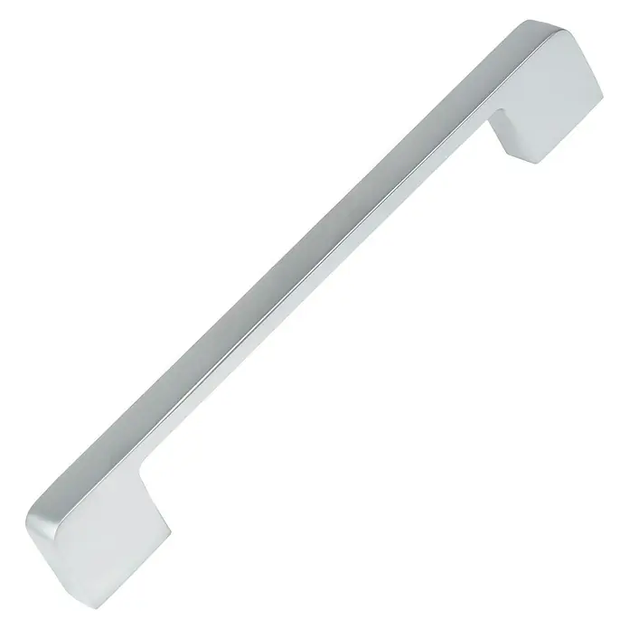 Nesu Tirador para muebles 877017 - L x An x Al: 17 x 1,1 x 2,5 cm, Acero, Cromo, Distancia entre orificios: 160 mm