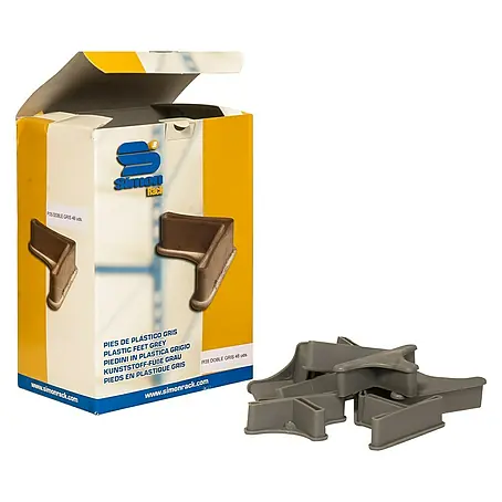 Simonrack  Pie de estantería doble