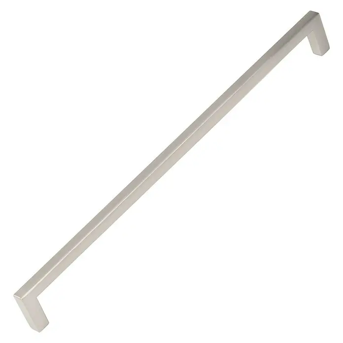 Nesu Tirador para muebles 875325 - L x An x Al: 33 x 0,8 x 2,8 cm, Acero, Acero inoxidable, Distancia entre orificios: 32 mm