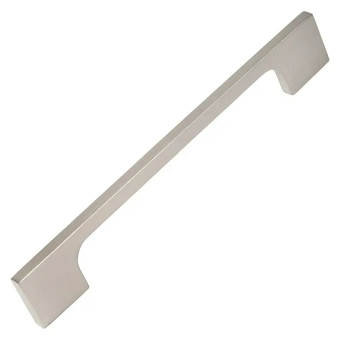 Nesu Tirador para muebles 876025 - L x An x Al: 18 x 0,7 x 2,5 cm, Acero, Acero inoxidable, Distancia entre orificios: 160 mm