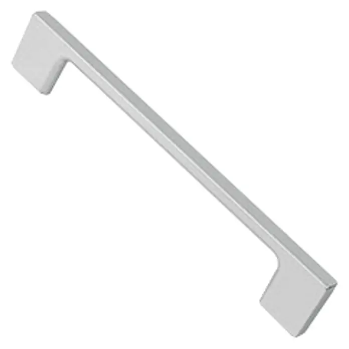 Nesu Tirador para muebles 79617 - L x An x Al: 12,8 x 0,8 x 2,4 cm, Acero, Cromado