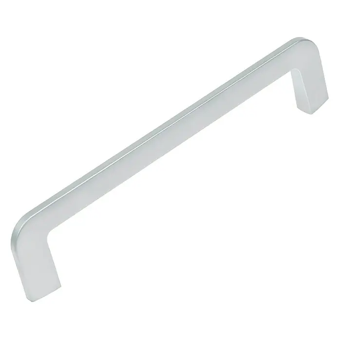 Nesu Tirador para muebles 886001 - L x An x Al: 17,5 x 0,8 x 3,2 cm, Cromado, Cromo, Distancia entre orificios: 160 mm