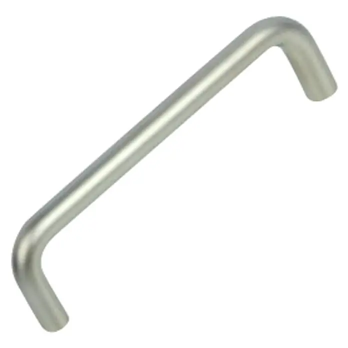 Nesu Tirador para muebles 64602 - L x An x Al: 10,4 x 2,8 x 0,8 cm, Acero, Niquelado, Níquel, Distancia entre orificios: 96 mm