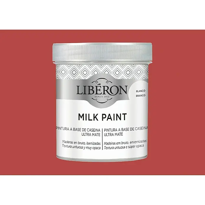 Libéron Pintura Milk paint - Amapola, 500 ml, Mate