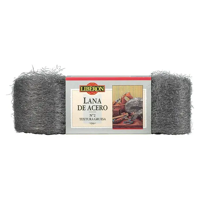 Libéron Lana de acero - Tamaño de grano: Grande, 100 g