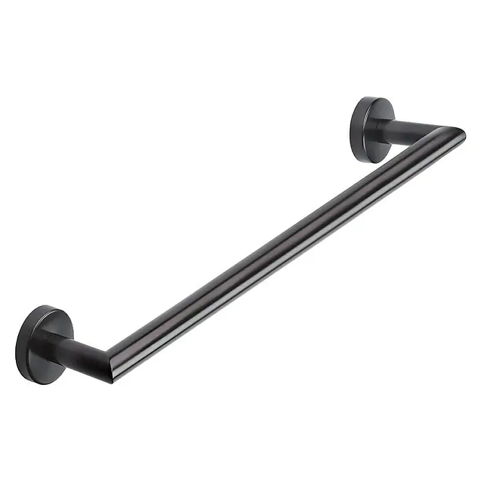 Bath Stage B-Dark Toallero de barra - An x Al: 46 x 6 cm, Negro