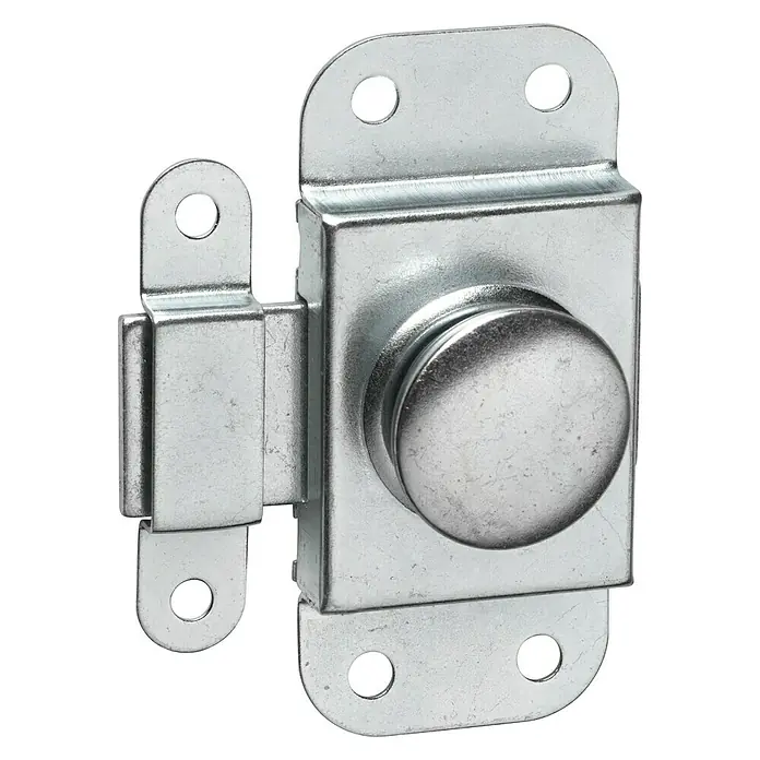 Abus Pestillo deslizante DRC35 - Puerta interior, Plateado