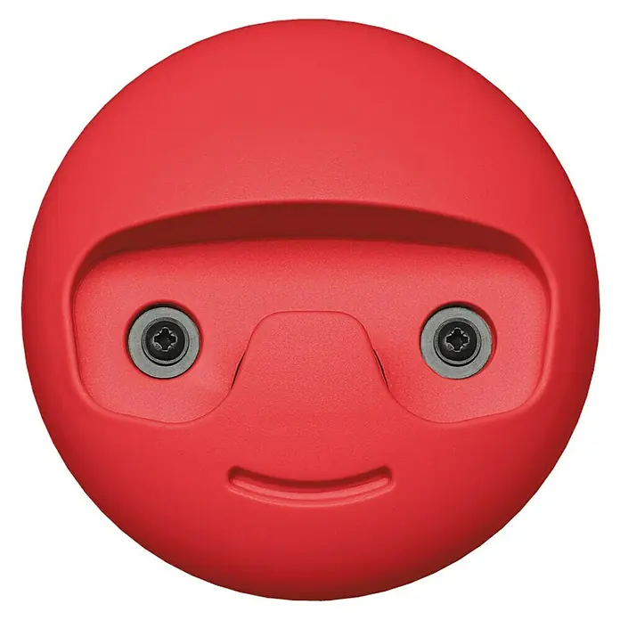 Häfele Gancho para colgar - Diámetro: 119,3 mm, Rojo - Vista frontal