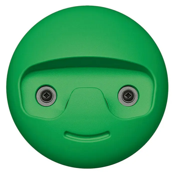 Häfele Gancho para colgar - Diámetro: 119,3 mm, Verde - Vista frontal