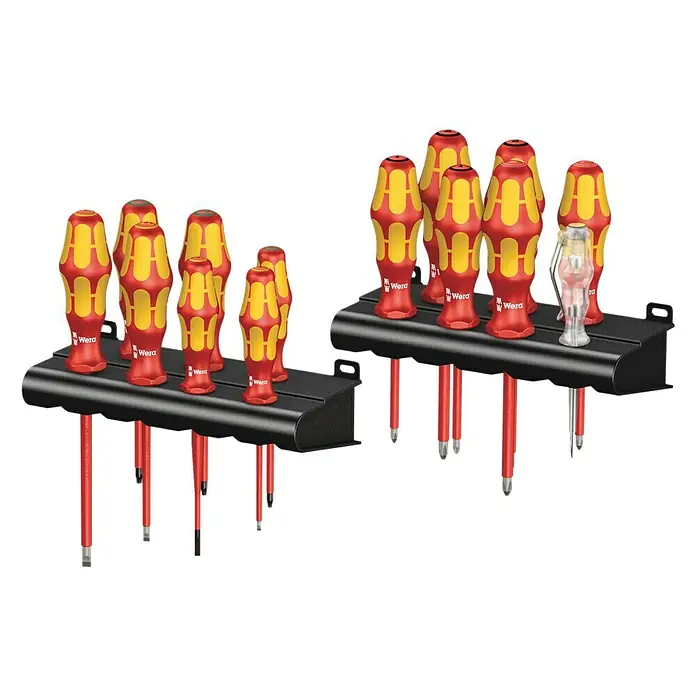 Wera Kraftform Kompakt Schraubendreher-Satz Kraftform Big Pack 100 VDE - 14 -tlg. - Vorderansicht