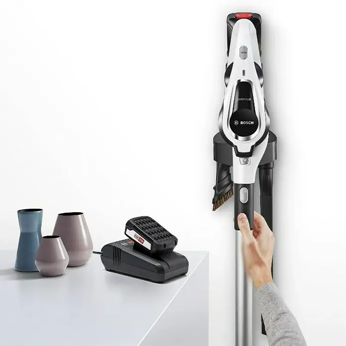Bosch 18 V Power for All Akku-Staubsauger Unlimited Series 8 BT - 18 V, Ohne Akku - Detailaufnahme