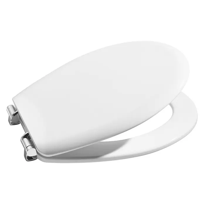 Roca Victoria Tapa de WC - Con caída amortiguada, Poliresina, Blanco