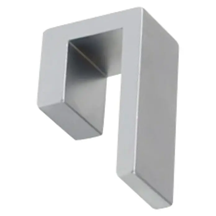Nesu Tirador para muebles 813417 - L x An x Al: 4 x 1,8 x 2,5 cm, Acero, Cromado