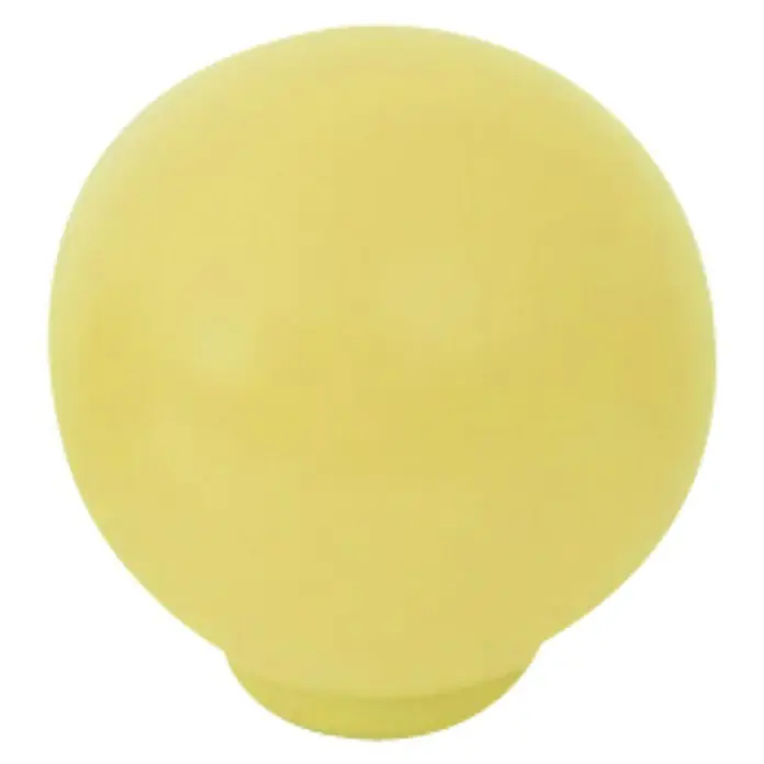 Nesu Pomo para muebles 626 - Ø x Al: 29 x 29 mm, Plástico, Verde, Mate