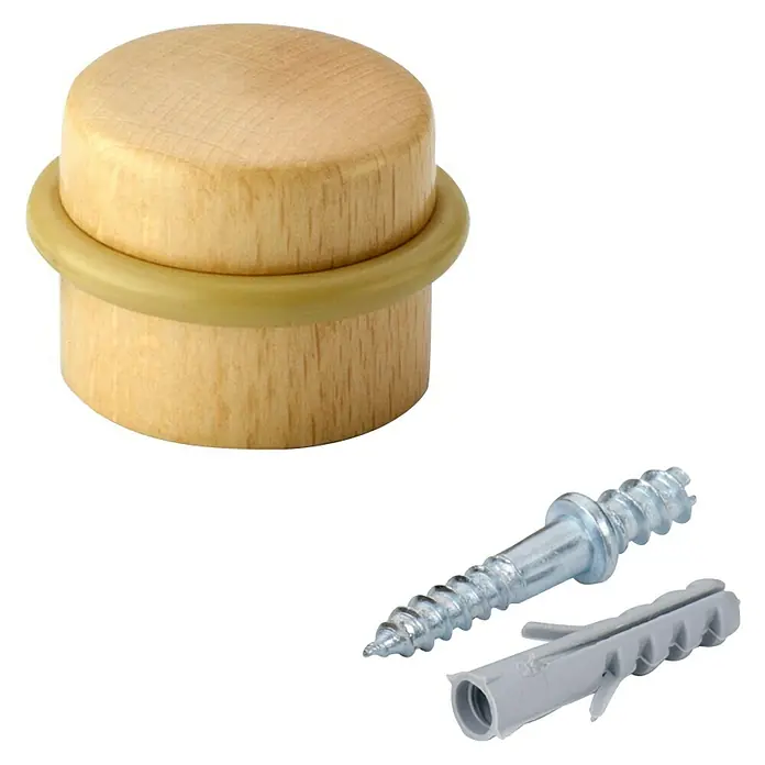 Inofix Tope de puerta 3046 - Madera, Atornillado, Haya
