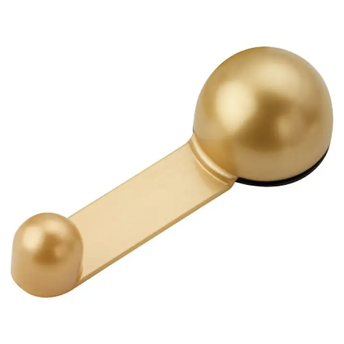 Inofix Tope de puerta retenedor 2035 - Plástico, Oro