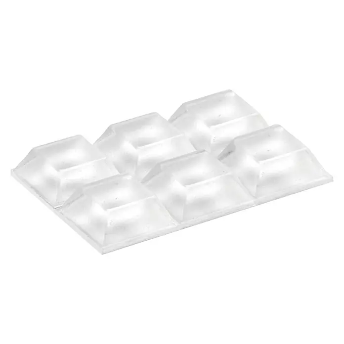 Inofix Adhesivo antideslizante 4055-2 - Transparente, Pegado, 6 piezas