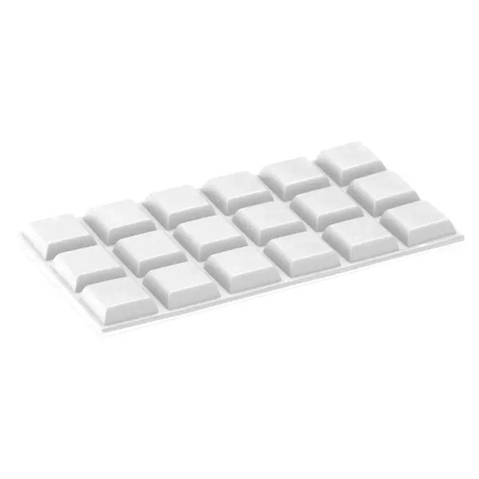 Inofix Tope de puerta 2091 - Plástico, Blanco