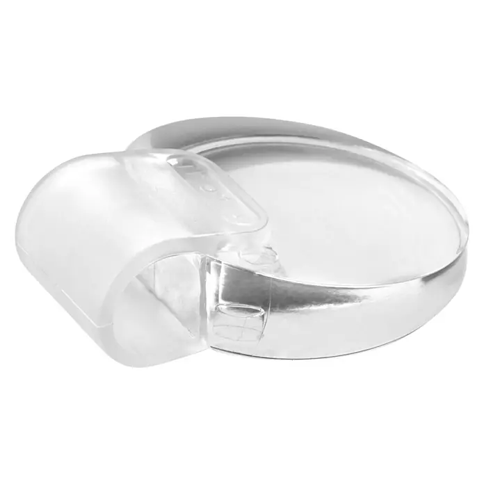 Inofix Tope de puerta 2054 - Caucho macizo, Transparente