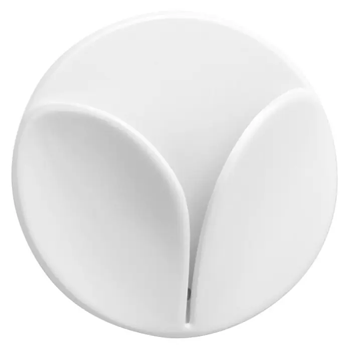 Inofix Colgador adhesivo 2084 - 2 ud., Plástico, Blanco