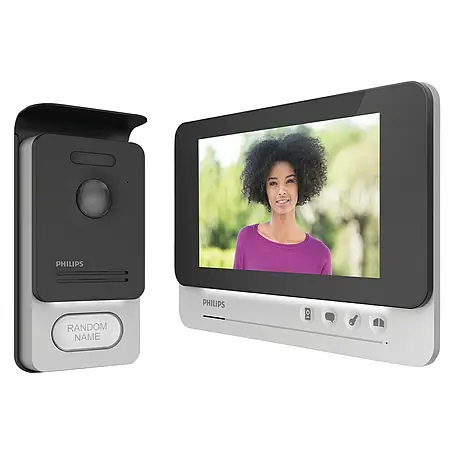 Philips WelcomeEye Farb-Video-Türsprechanlage Comfort