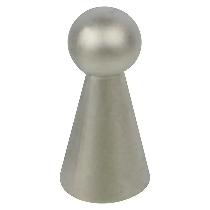 Nesu Pomo para muebles 15202 - Ø x Al: 11 x 25 mm, Acero, Niquelado, Níquel