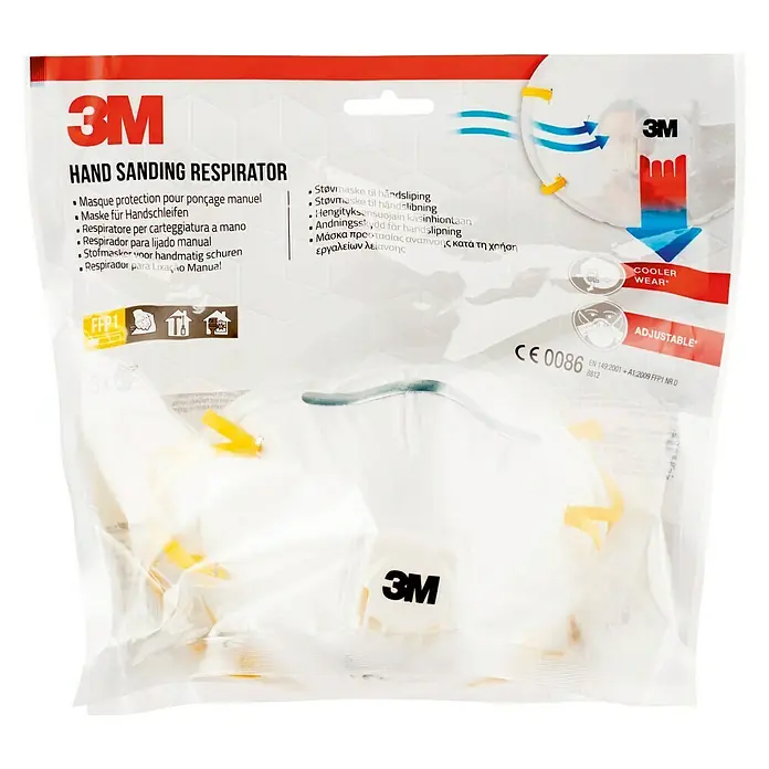 3M Mascarilla 8812 - Clase de filtro: FFP1, 3 ud.