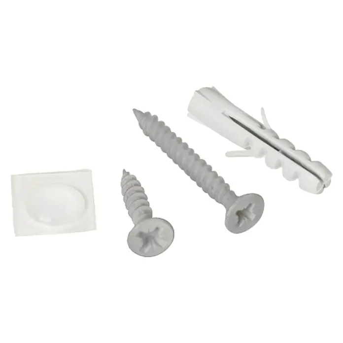 Rei Set de tornillos y tacos 1470 - 4 pzs., Plateado
