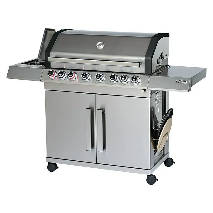 Kingstone KMS Gasgrill Cliff 655-2 - Anzahl Brenner: 6, Hauptgrillfläche: 89 x 45 cm, 27,2 kW