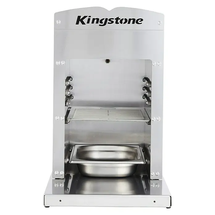 Kingstone Angry Beast Gasgrill Angry Beast II - Anzahl Brenner: 1, Hauptgrillfläche: 25 x 17,5 cm - Vorderansicht