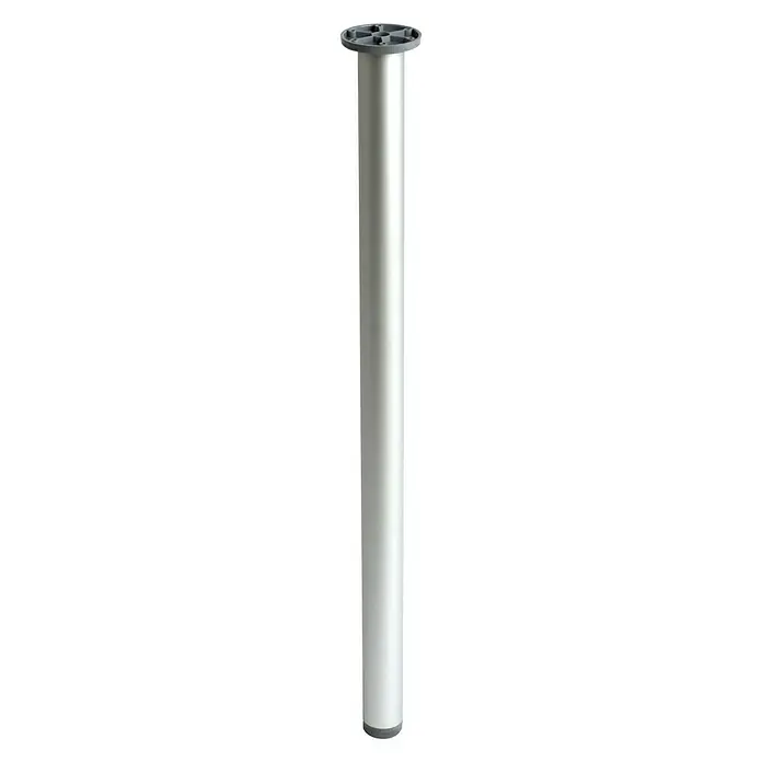 Pata para muebles - Ø x L: 4 x 40 cm, Aluminio