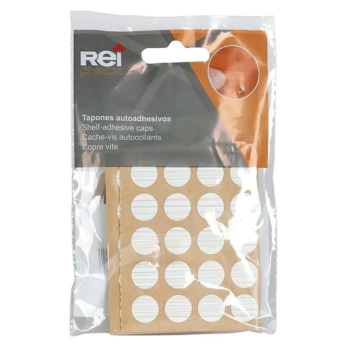 Rei Tapón embellecedor 4063 - 40 uds., Pino blanco, Diámetro: 12 mm