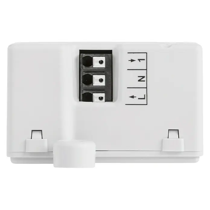 Homematic IP Funkschalter HmIP-FSM - 41 x 54 x 33 mm, Unterputz, 230 V/50 Hz, 5 A - Ansicht von unten