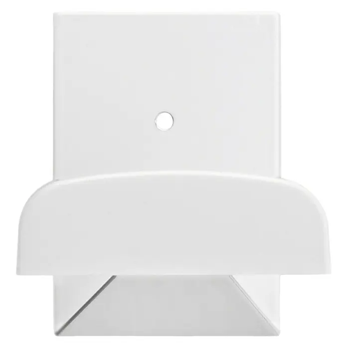 Inofix Colgador adhesivo 2044 - 1 ud., Blanco, Rectangular